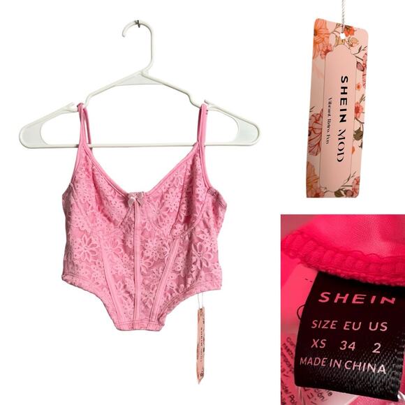 Coquette Cottagecore Romantic Floral Whimsy Capsule Bundle Lot XS / S Lace Girly - Picture 3 of 7